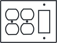 Double Duplex/Single Decora