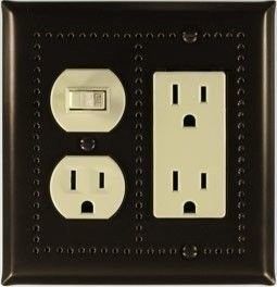 Renaissance Bronze switch plates