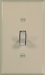 Almond Plain Design Light Switch Covers - Outlet Covers
