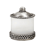 Roguery Cabinet Hardware Design Large Jar with Pewter Lid