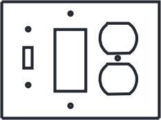 Toggle Switch / Decora / Duplex Switch Covers