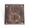 #16 Brushed Copper electrical floor box cover