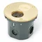 AP-812-DA-SP-B flush mount cast aluminum floor box