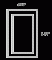 Acrylic standard perimeter Gaskets
