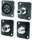 Audio-Video Connectors & Panels for Wood or Concrete