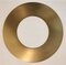 Brass 4.0" x 7.5" Goof rings for bad cuts in the floor for floor box covers