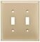 Ivory Finish Light Switch Plates