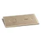 Floor cover with brass flip-lids, Duplex, a Wood Floor