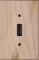 Western Maple Wood Switch Plates