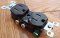 Tamper Resistant Duplex Receptacle in Black 15 amp
