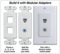 Low voltage devices like telephone, cable tv and more