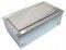 Super Double Pocket AV Floor Box  in stainless steel
