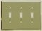 Brass Switch plates
